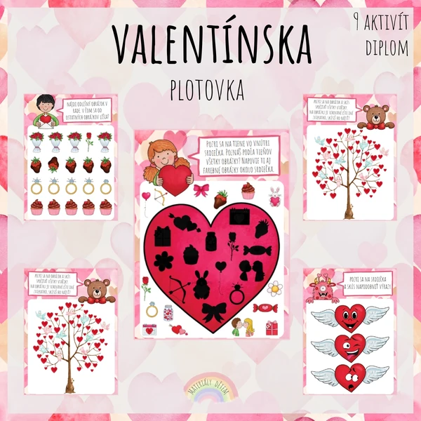 Valentínska plotovka alebo brožúra
