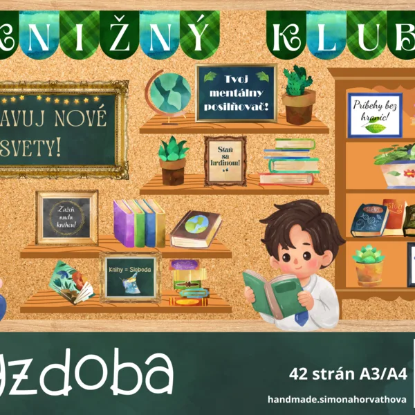 Knižný klub, Knihy, Výzdoba triedy