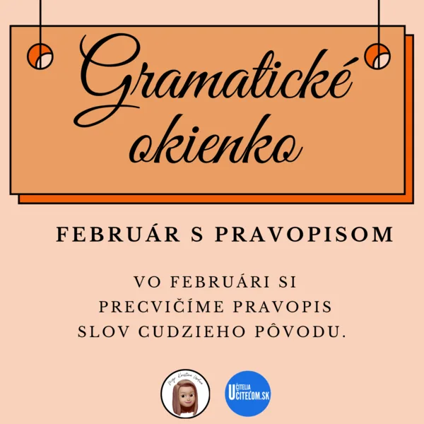 FEBRUÁR S PRAVOPISOM - pravopisné cvičenie
