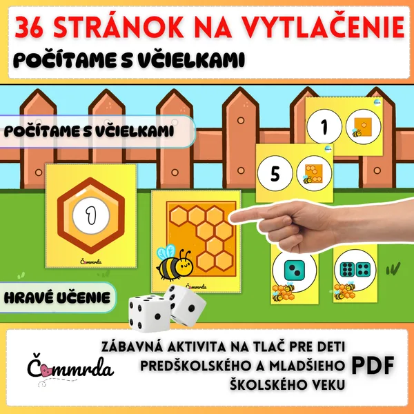 Počítame s včielkami – hravá matematika