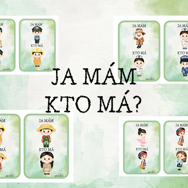 Ja mám, kto má? - Povolania