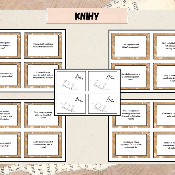 KNIHY - Komunikačné kartičky
