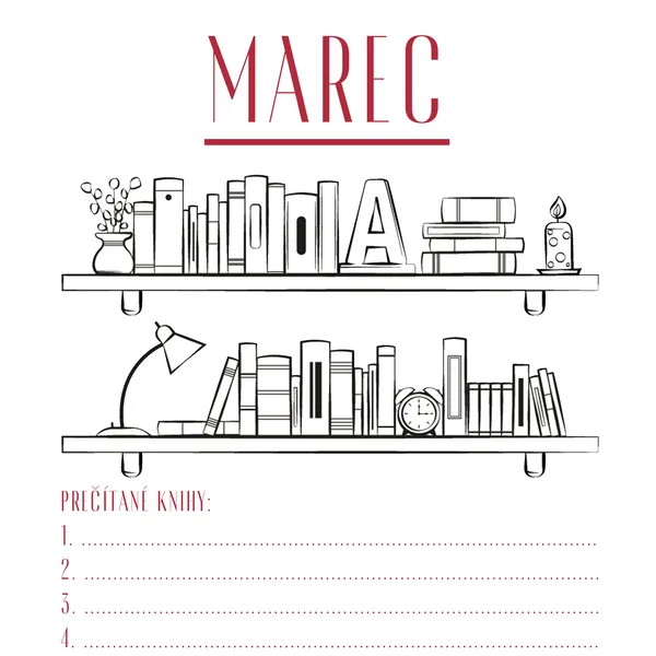 MAREC - ZOZNAM KNÍH - KARTIČKYPREDETIČKY