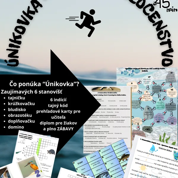Únikovka - vodné spoločenstvo