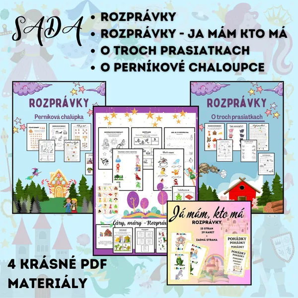 SADA ROZPRÁVKY - 4 PDF 