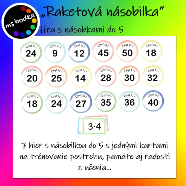 Raketová NÁSOBILKA