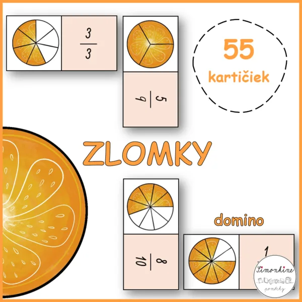 Domino - zlomky