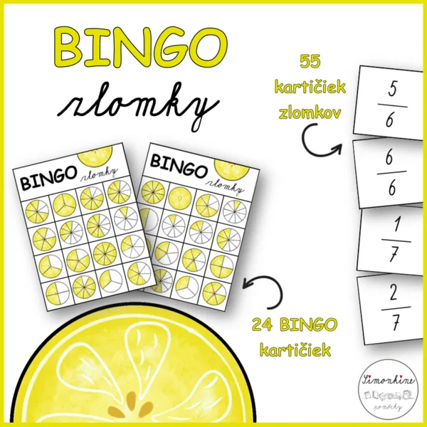 Bingo - zlomky