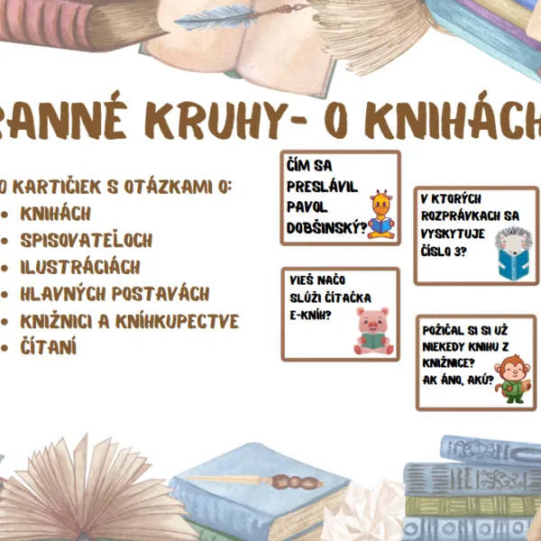 Ranné kruhy- o knihách