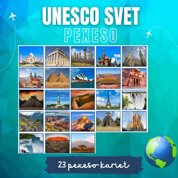 PAMIATKY UNESCO SVET - PEXESO