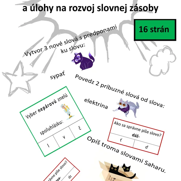 Spodobovanie a opakovanie - 3 aktivity