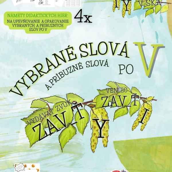 Vybrané slová po V - Brezy 