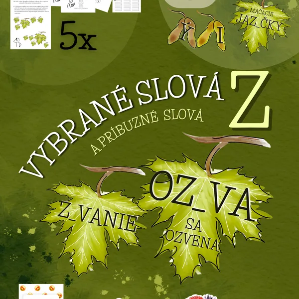Vybrané slová po Z - Javor 