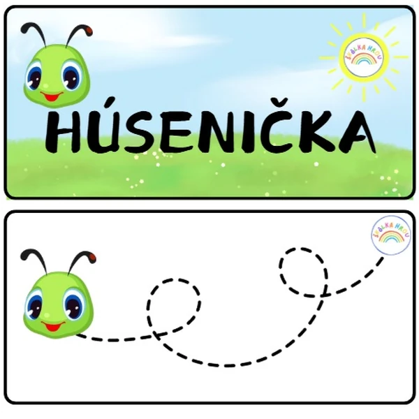 Grafomotorická Húsenička