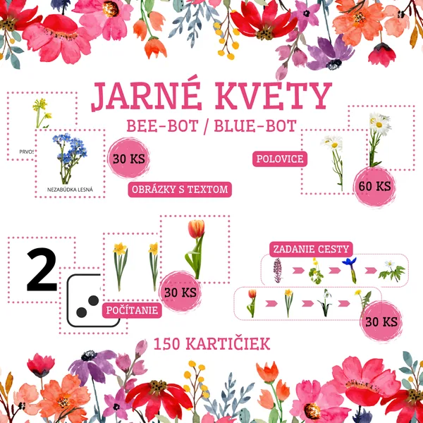 JARNÉ KVETY - Bee-Bot / Blue-Bot