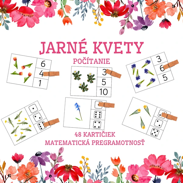 JARNÉ KVETY - brožúra - počítanie