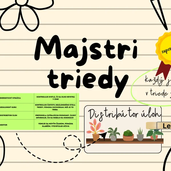 Majstri triedy - ranne kruhy- režim dňa