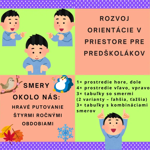 SMERY OKOLO NÁS: Hravé putovanie štyrmi ročnými obdobiami