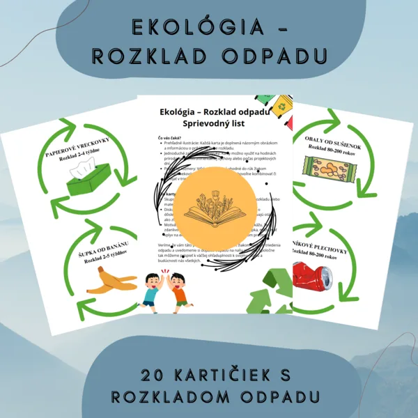 Rozklad odpadu – Nauč sa, čo príroda (ne)zvládne
