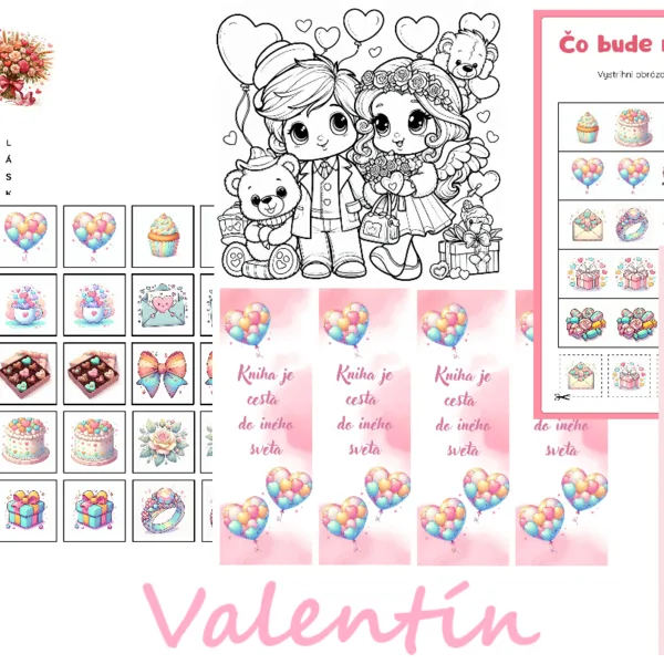 Valentínske materiály