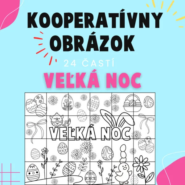 Kooperatívny obraz - Veľká noc