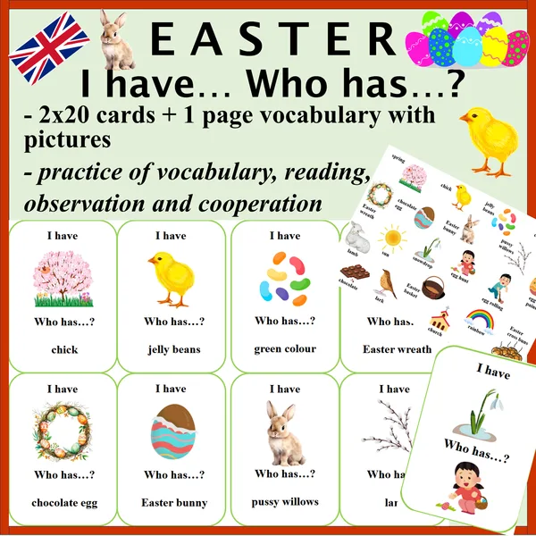 Veľká noc / Easter I have Who has