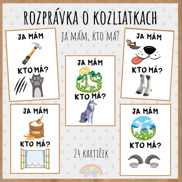 Ja mám, kto má? Rozprávka o kozliatkach