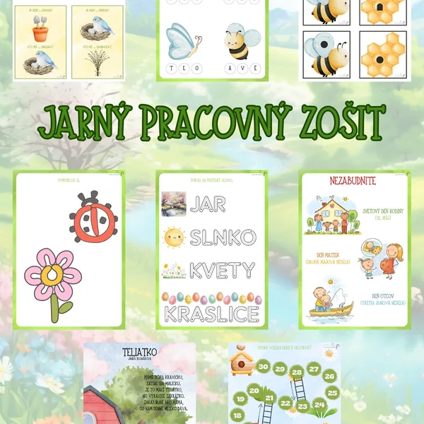 Jarný pracovný zošit