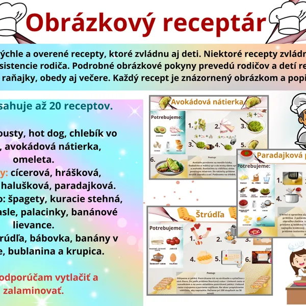 👨‍🍳🥑🍰OBRÁZKOVÝ RECEPTÁR .zip👩‍🍳🍳🍵