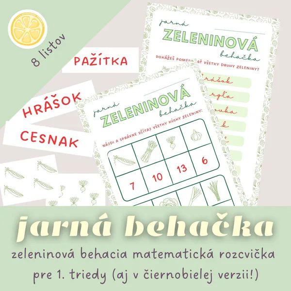 JARNÁ ZELENINOVÁ BEHAČKA