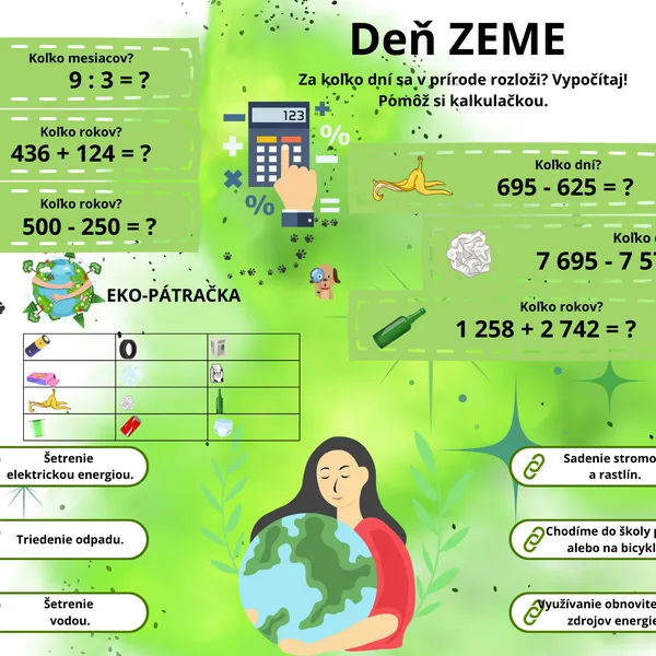 EKOPÁTRAČKA - NAŠA PLANÉTA ZEM (DEŇ ZEME) 