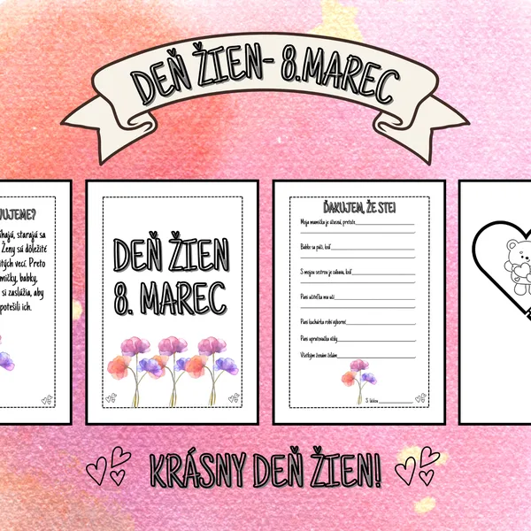 Deň žien, 8. marec 💐