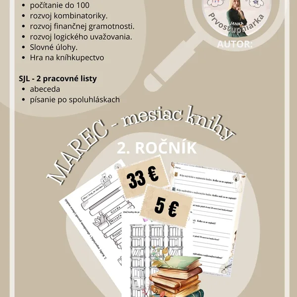 Marec - mesiac knihy (2. ročník)