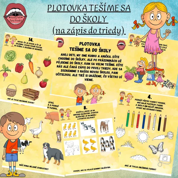 TEŠÍME SA DO ŠKOLY