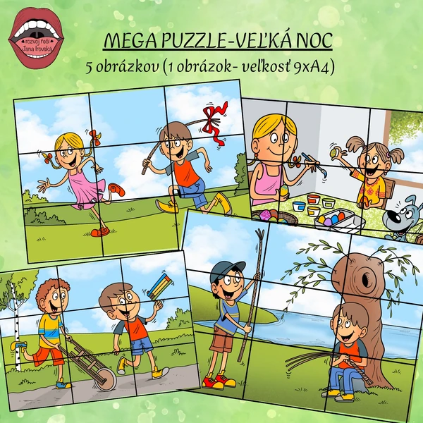 MEGA PUZZLE-VEĽKÁ NOC