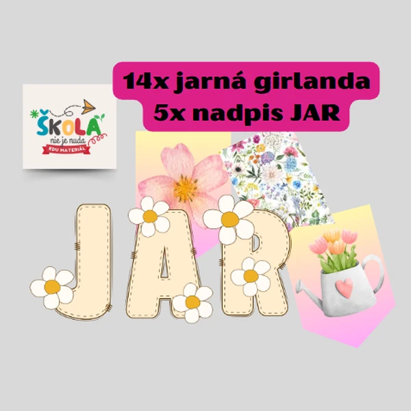 Jarná girlanda