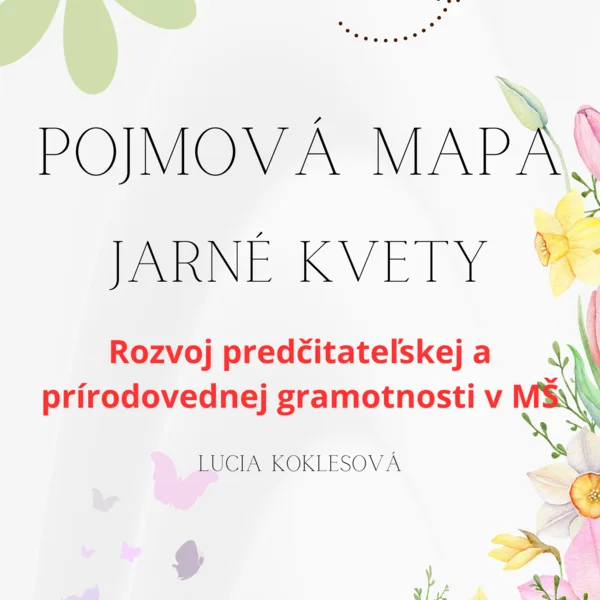 Pojmová mapa - jarné kvety