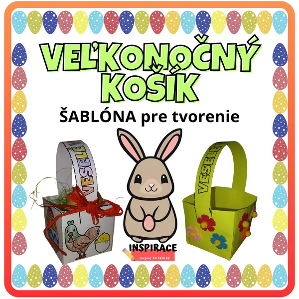 VEĽKONOČNÝ KOŠÍK na dotvorenie