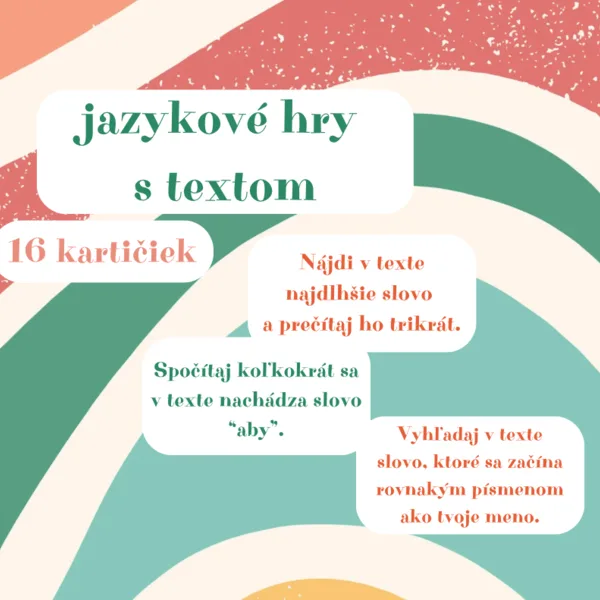 Jazykové hry s textom