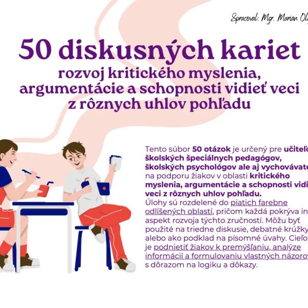 50 diskusných kariet