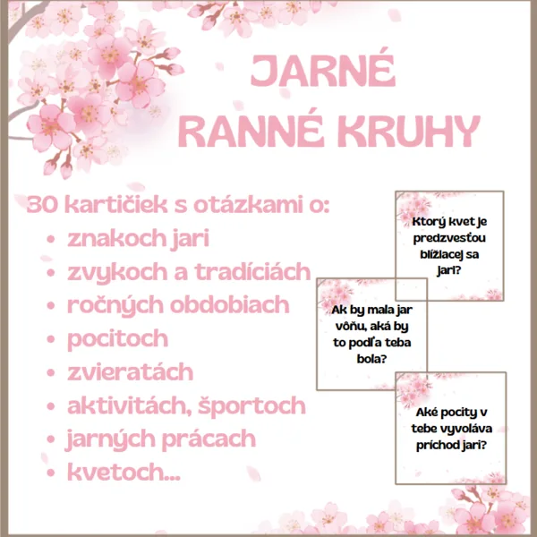 Jarné ranné kruhy