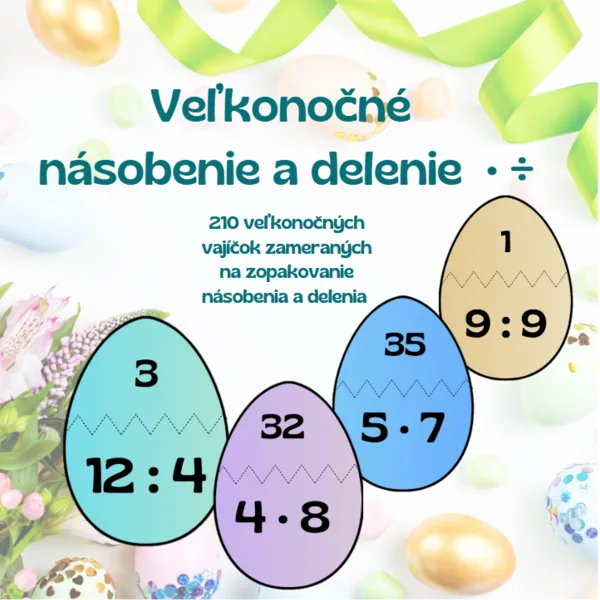 Veľkonočné násobenie a delenie