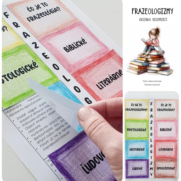 FRAZEOLOGIZMY- okienka vedomostí