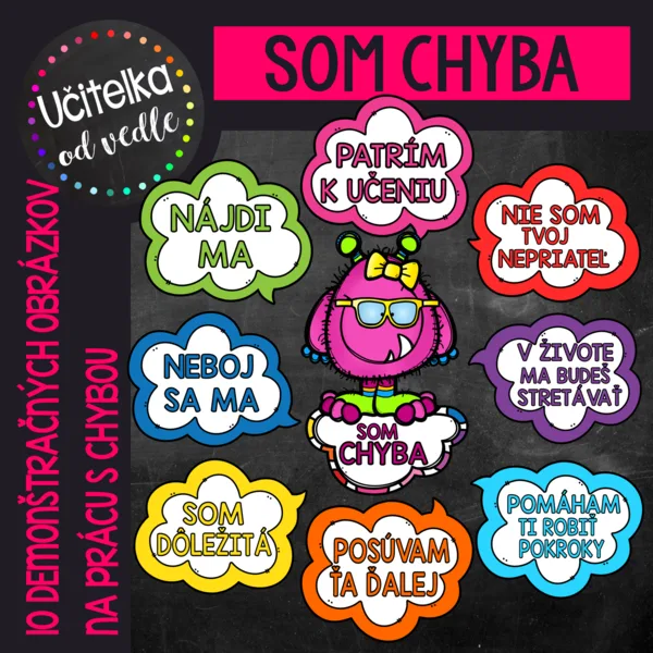 SOM CHYBA – PRÁCA S CHYBOU