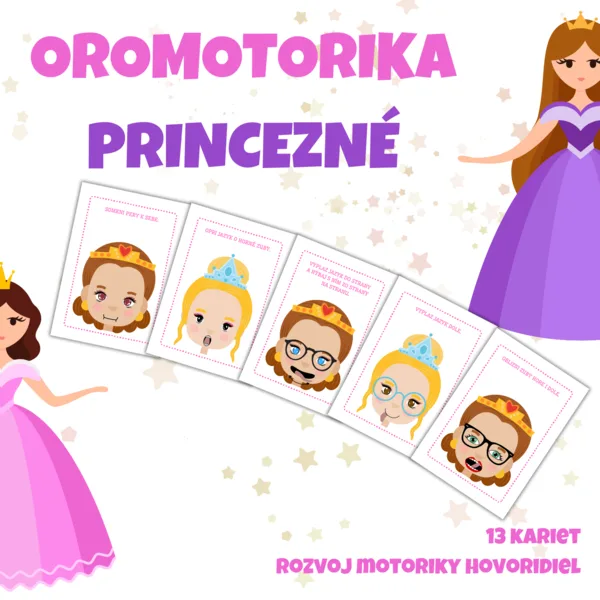 PRINCEZNÉ - brožúra - oromotorika