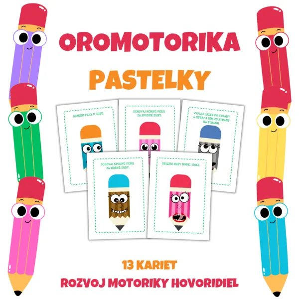 PASTELKY - brožúra - oromotorika