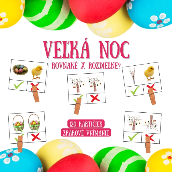 VEĽKÁ NOC - brožúra - rovnaké x rozdielne?