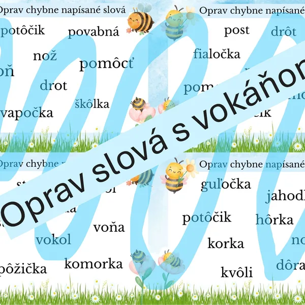 Slová s vokáňom (ô) 