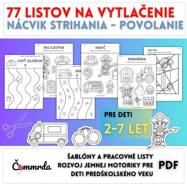 Nácvik strihania - povolanie