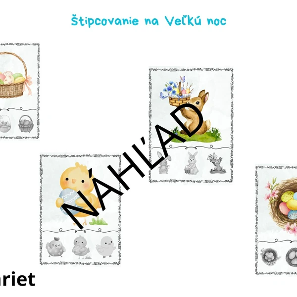 Štipcovanie na Veľkú noc